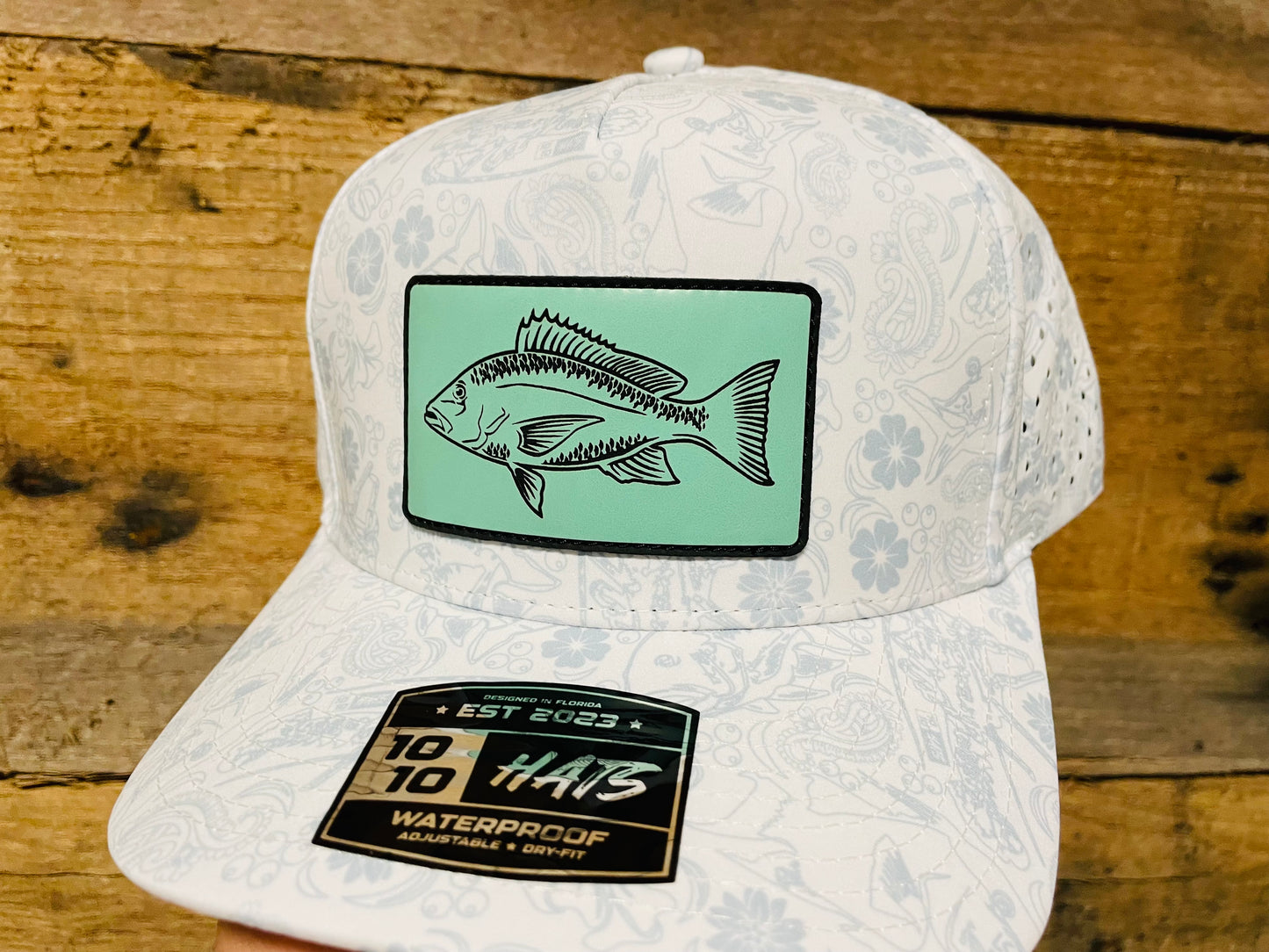 Red Snapper - Seafoam Green - White Reef