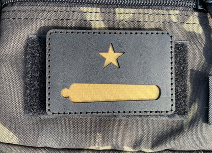 Gonzales Flag Layered Leather Patch