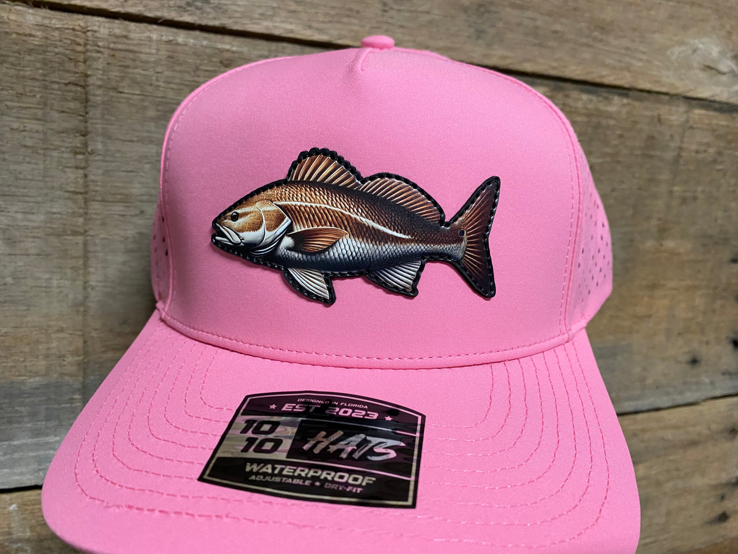 Full Color Redfish on Pink
