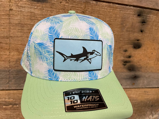 Hammerhead - Sky Blue - Pastel Palms