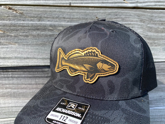 Redfish #2 - Gold Carbon Fiber - Sable Duck R112