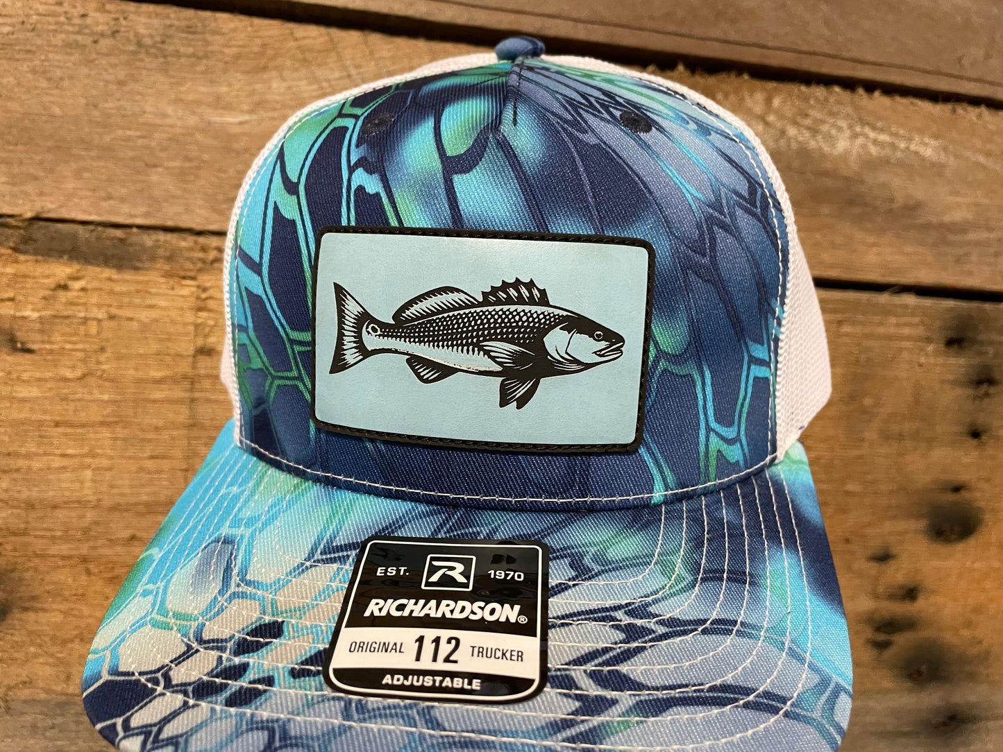Redfish Rectangle - Sky Blue - Kryptek Pontus
