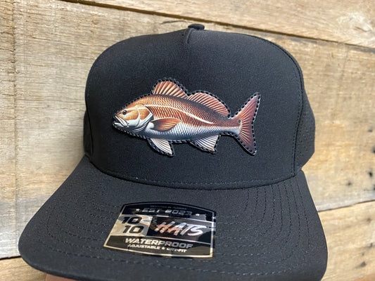 Full Color Redfish on Black 1010