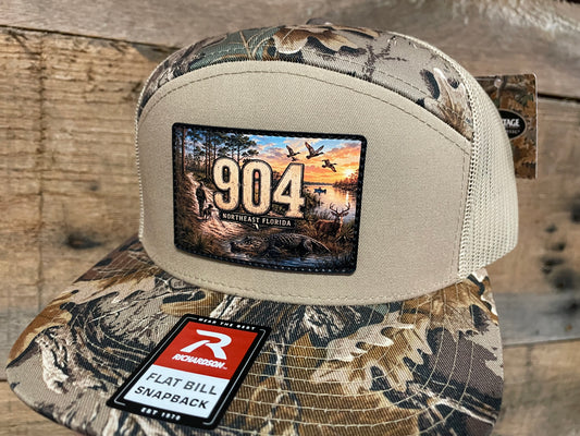 904 Hunting/Fishing Variant Area Code Patch Hat