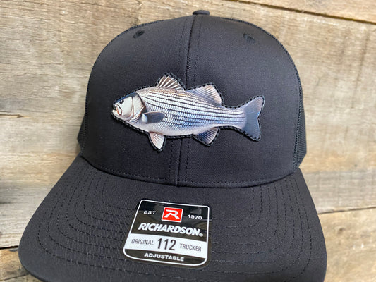 Striped Bass Full Color - Black