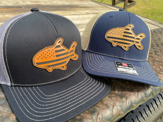 Pompano US Flag Patch Hat