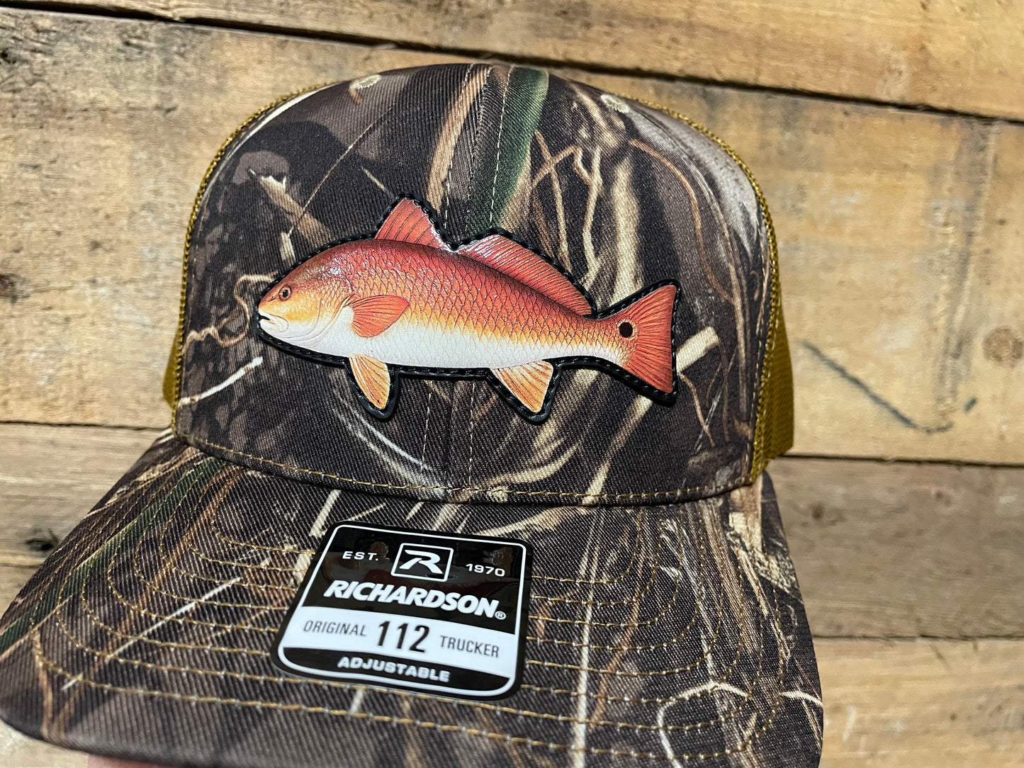 Premium Redfish Patch (In Stock Options)