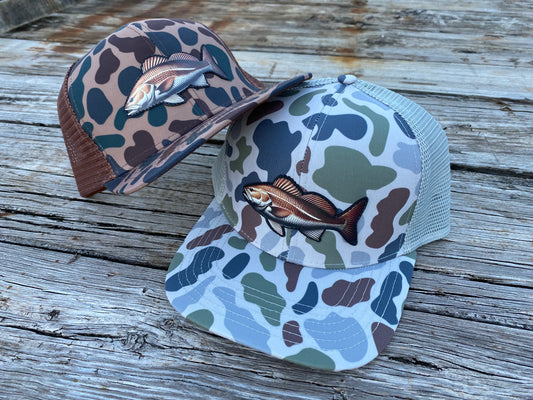 Redfish Premium Full Color Patch Hat