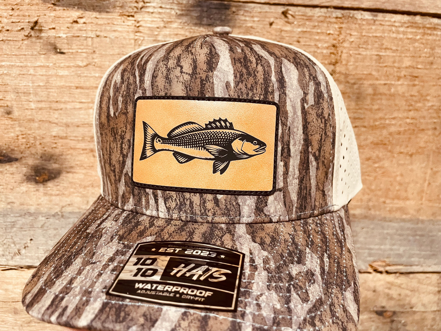 Redfish Hat - Tan - Mossy Oak New Bottomland