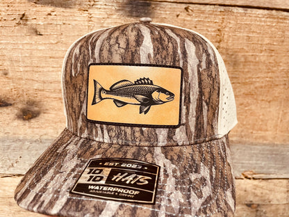 Redfish Hat - Tan - Mossy Oak New Bottomland