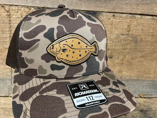 Flounder - Tan - Bark Duck Camo