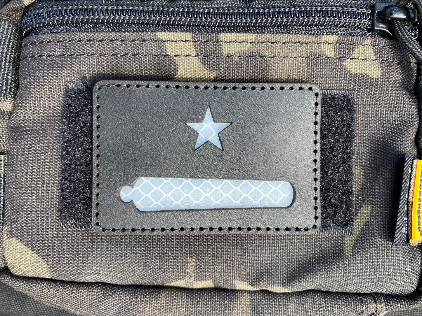 Gonzales Flag Layered Leather Patch