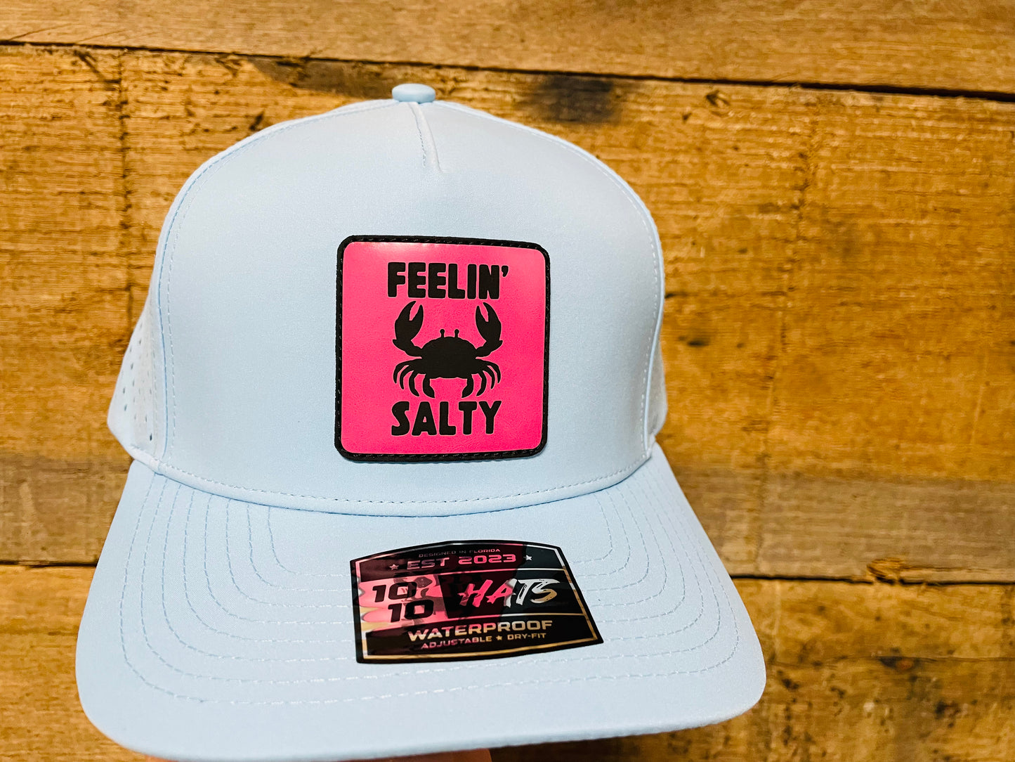 Feelin’ Salty - Pink - Sky Blue