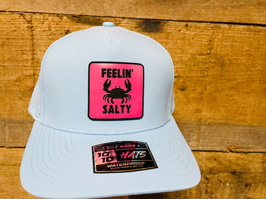 Feelin’ Salty - Pink - Sky Blue
