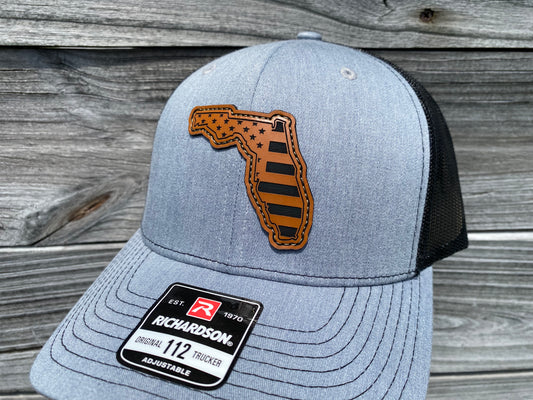 Florida US Inlaid - Buckskin - Heather Grey/Black R112