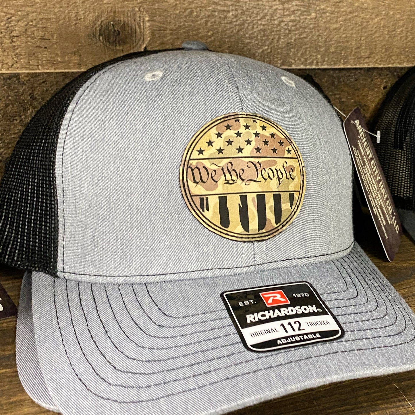 We The People - Duck Camo - Heather Grey/Black R112