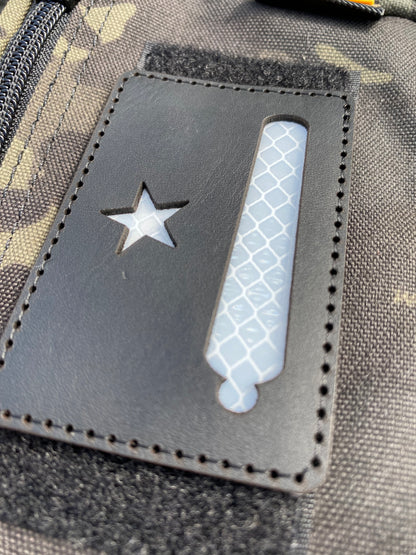 Gonzales Flag Layered Leather Patch