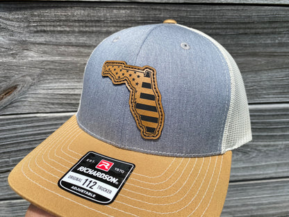 Florida US Inlaid - Tan - Heather Grey/Birch/Amber R112