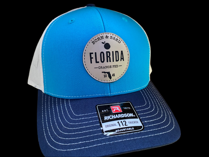 Orange Fed Patch Hat