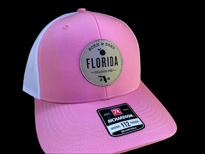 Orange Fed Patch Hat