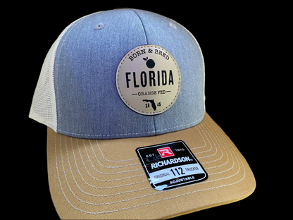Orange Fed Patch Hat