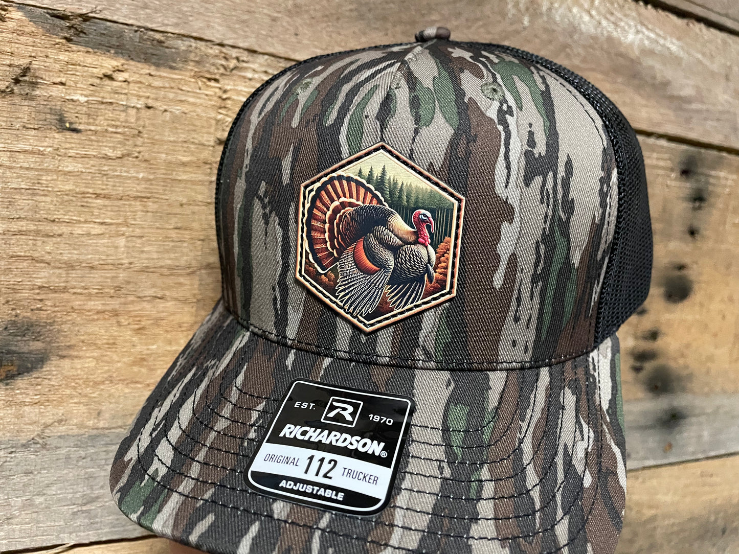 Turkey Full Color Patch Hat