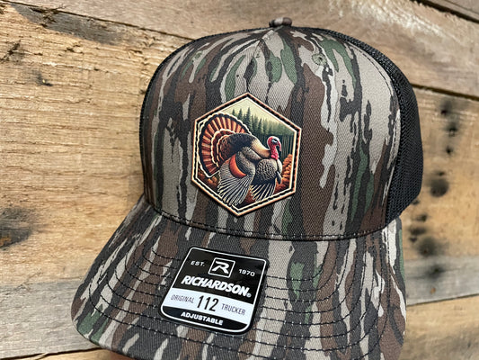 Turkey Full Color Patch Hat