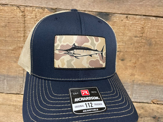 Marlin Rectangle - Duck Camo - Navy/Khaki
