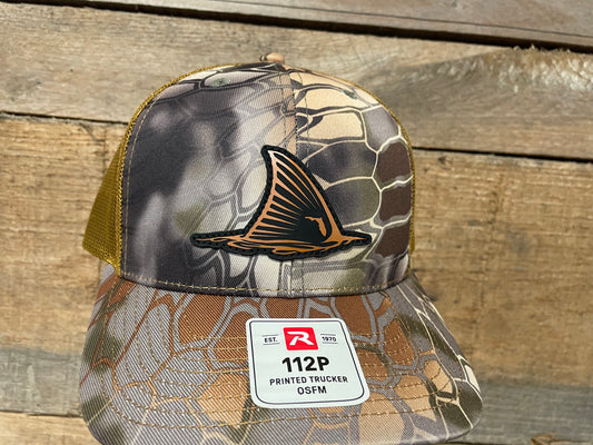 Redfish Tail Florida Hat - Buck - Kryptek Highlander
