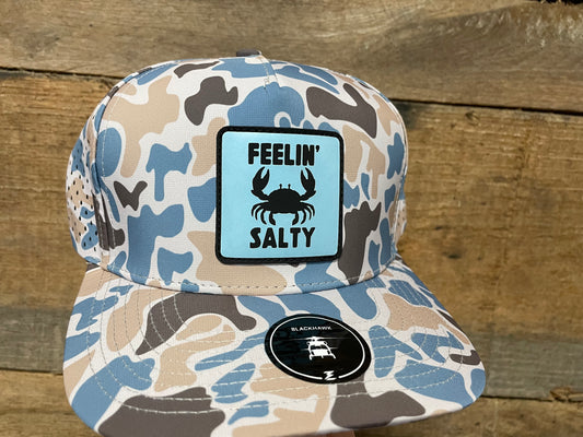 Feelin’ Salty Crab - Sky Blue - Land & Sea Camo