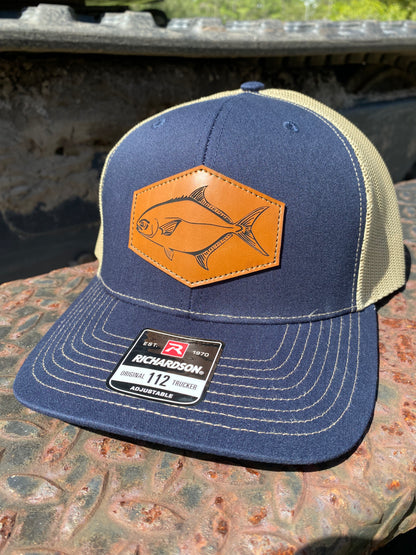 Pompano Hexagon Patch Hat