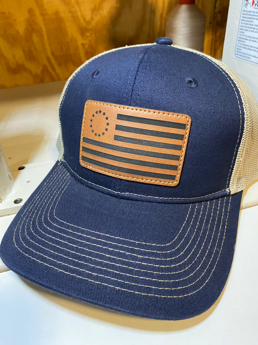 Betsy Ross Flag Patch Hat