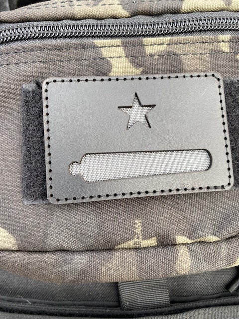 Gonzales Flag Leather Patch