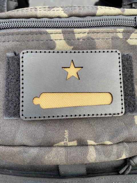 Gonzales Flag Layered Leather Patch