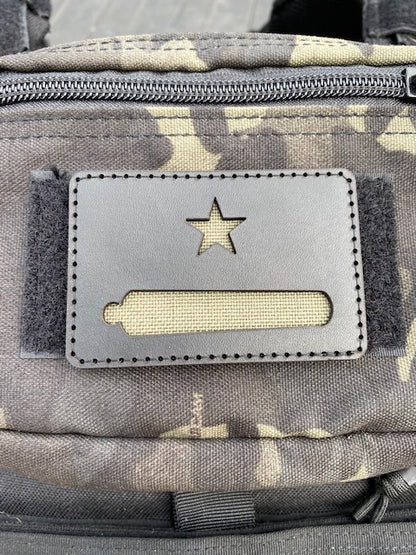 Gonzales Flag Layered Leather Patch