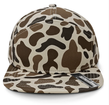 Sa7age Pro Water Resistant 7 Panel Performance Hat With Your Custom Logo