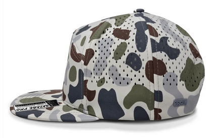 Sa7age Pro Water Resistant 7 Panel Performance Hat With Your Custom Logo