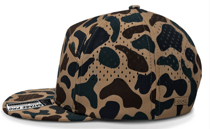 Sa7age Pro Water Resistant 7 Panel Performance Hat With Your Custom Logo