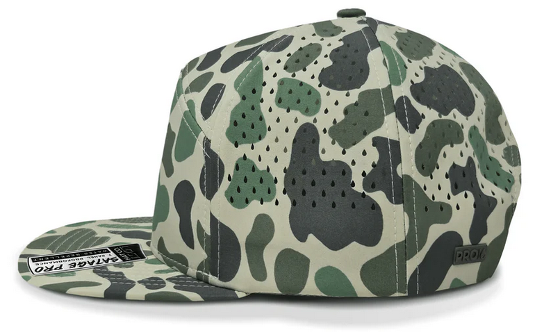 Sa7age Pro Water Resistant 7 Panel Performance Hat With Your Custom Logo