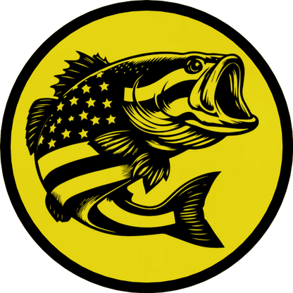 Build Your Own Bass US Flag Patch Hat