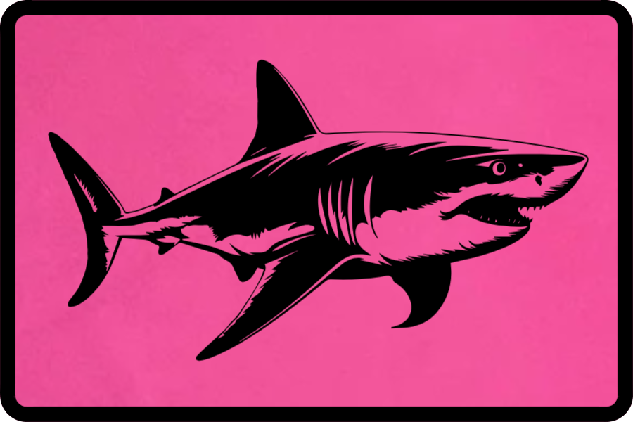 Build Your Own Great White Shark Patch Hat
