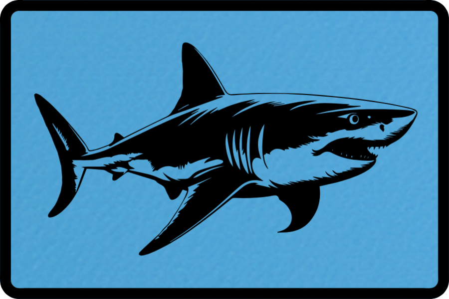 Build Your Own Great White Shark Patch Hat