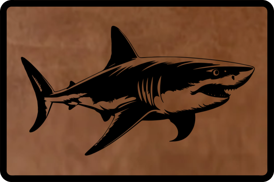Build Your Own Great White Shark Patch Hat
