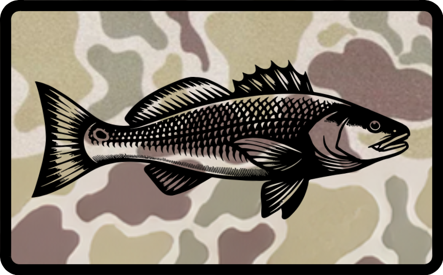 Build Your Own Redfish Patch Hat