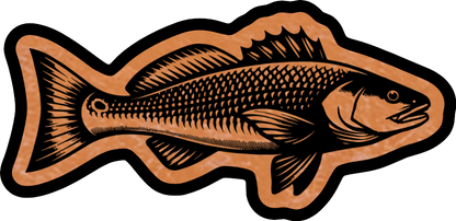 Build Your Own Redfish Outline Patch Hat