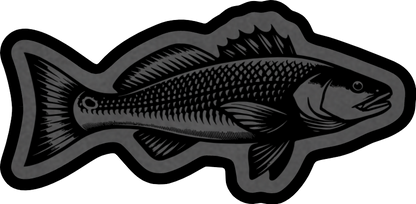 Build Your Own Redfish Outline Patch Hat