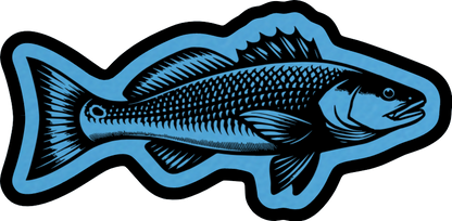 Build Your Own Redfish Outline Patch Hat
