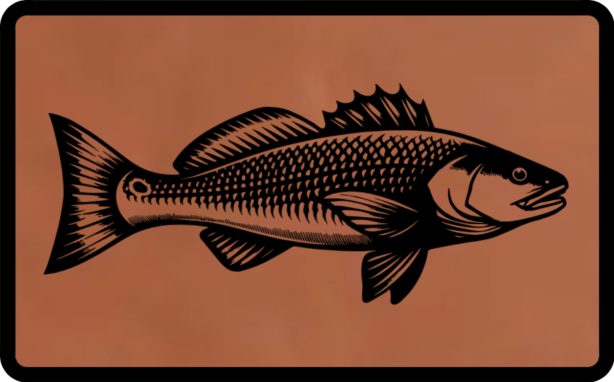 Build Your Own Redfish Patch Hat