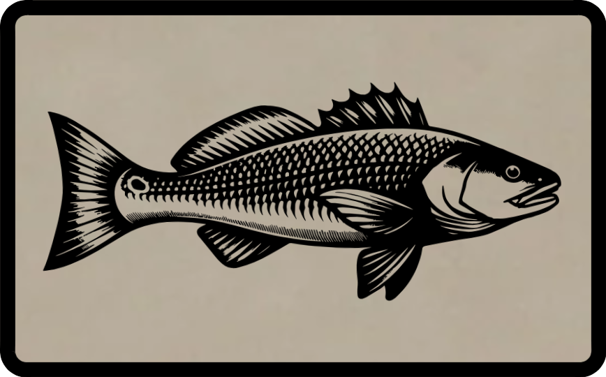 Build Your Own Redfish Patch Hat
