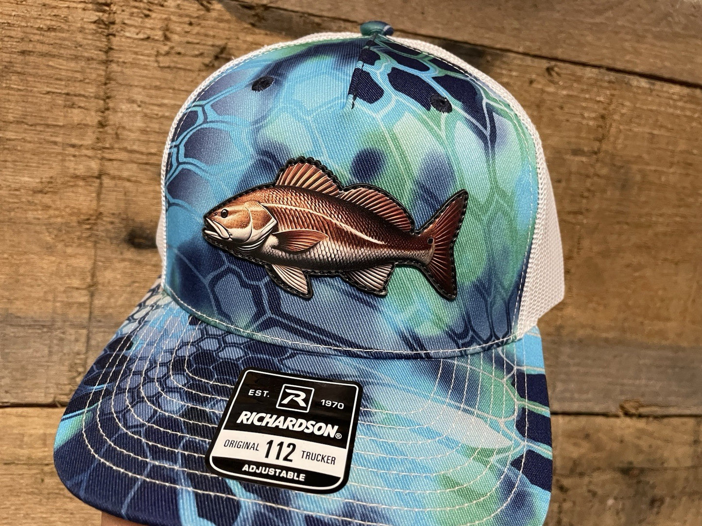 Redfish Full Color Patch Hat